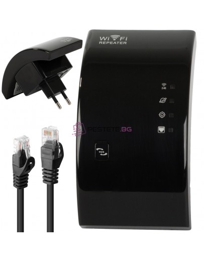 Wi-Fi усилвател мощен 300Mbps 2.4G точка за достъп